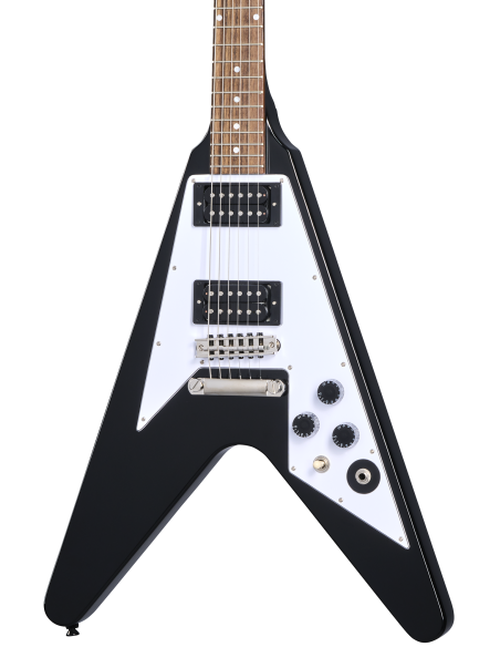 EPIPHONE KIRK HAMMETT 1979 FLYING V EBONY + CASE