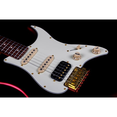 JET JS-480 WR HSS WINE RED GOLD HARDWARE