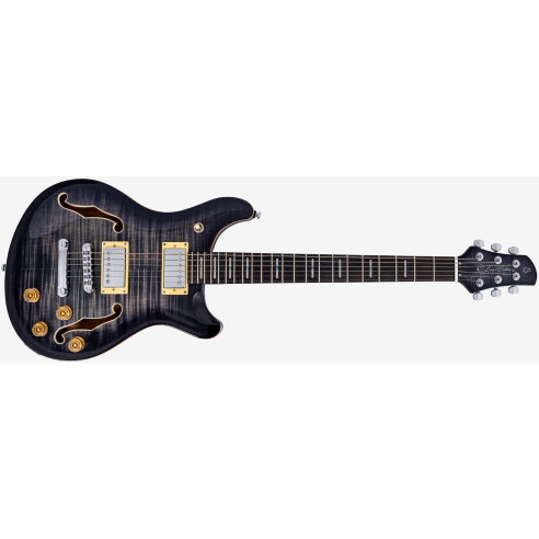 LARRY CARLTON Q7 HOLLOW TRANSPARENT BLACK