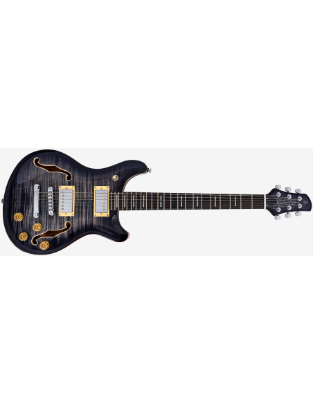 LARRY CARLTON Q7 HOLLOW TRANSPARENT BLACK
