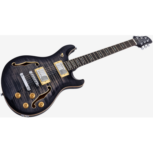 LARRY CARLTON Q7 HOLLOW TRANSPARENT BLACK