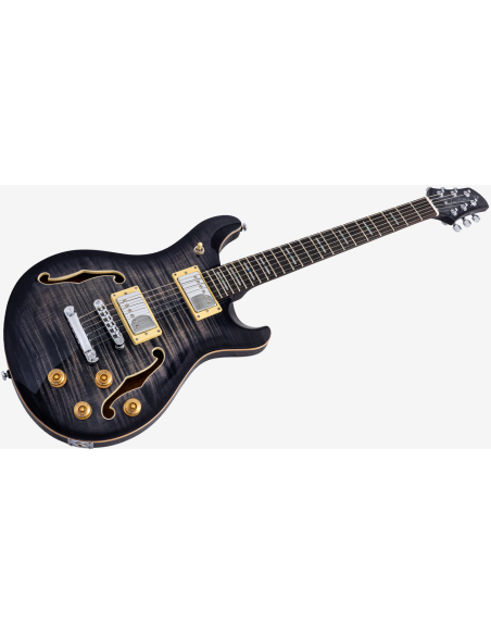 LARRY CARLTON Q7 HOLLOW TRANSPARENT BLACK