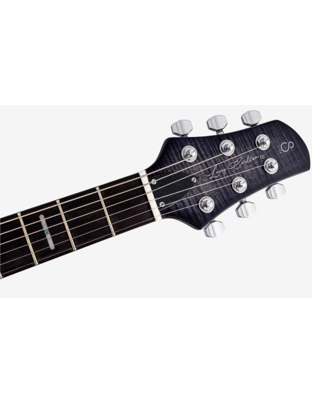 LARRY CARLTON Q7 HOLLOW TRANSPARENT BLACK