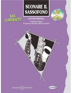 WASTALL SUONARE SAX CONTRALTO + 2CD
