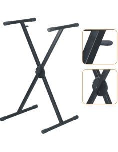 MP GEAR KS011 SUPPORTO PER TASTIERA A X CON APERTURA RAPIDA 2