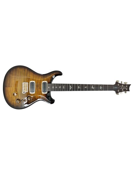 PRS CUSTOM 24-08 10 TOP BLACK GOLD WRAPAROUND BURST