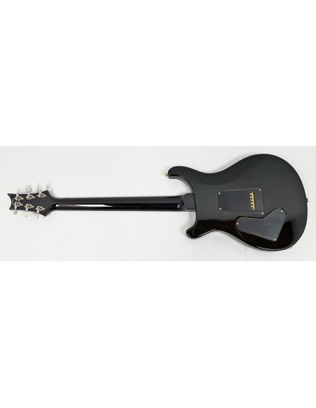 PRS CUSTOM 24-08 10 TOP BLACK GOLD WRAPAROUND BURST