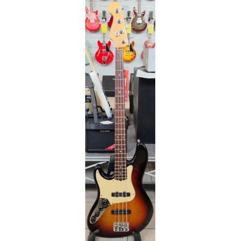 FENDER AM DELUXE JAZZ BASS 60TH ANNIVERSARY...