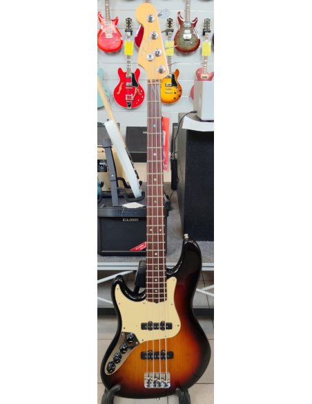 FENDER AM DELUXE JAZZ BASS 60TH ANNIVERSARY LEFT HANDED