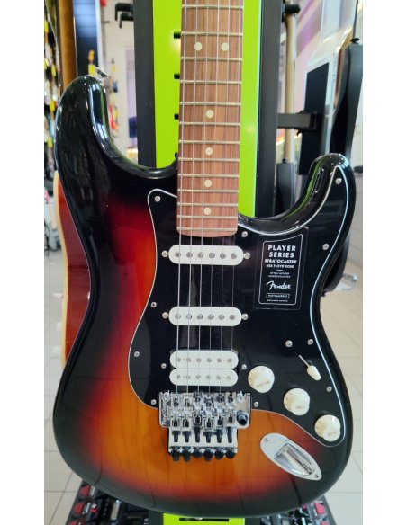 FENDER PLAYER STRAT HSS FLOYD ROSE 3TS