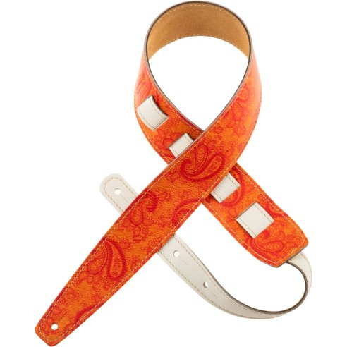 MAGRABO' HOLES HS ART PRINT PAISLEY ARANCIO 6 CM.