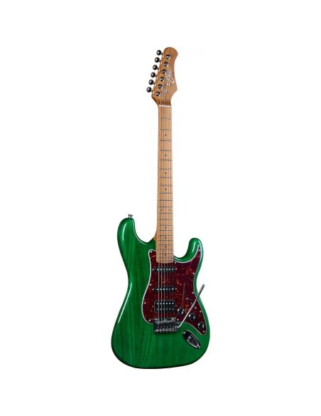 Eko Guitars ST-451 Transparent Green