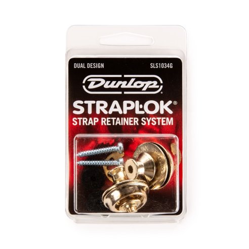 JIM DUNLOP SLS1034G STRAP LOCK GOLD DUAL SET