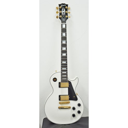 GIBSON LES PAUL CUSTOM ALPINE WHITE MURPHY LAB LIGHT AGED