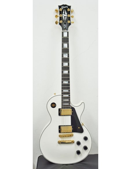 GIBSON LES PAUL CUSTOM ALPINE WHITE MURPHY LAB LIGHT AGED