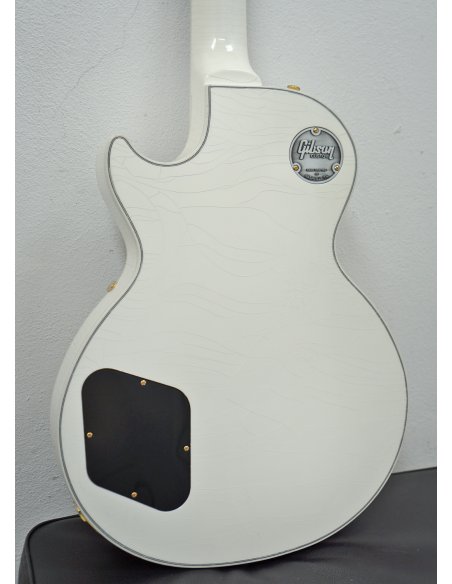 GIBSON LES PAUL CUSTOM ALPINE WHITE MURPHY LAB LIGHT AGED