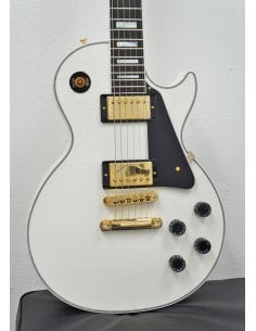 GIBSON LES PAUL CUSTOM ALPINE WHITE MURPHY LAB LIGHT AGED 2