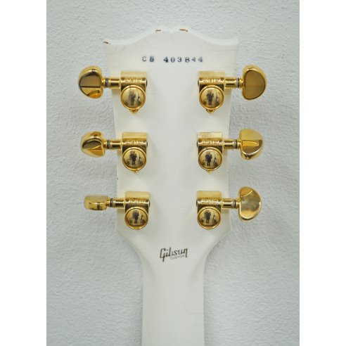 GIBSON LES PAUL CUSTOM ALPINE WHITE MURPHY LAB...