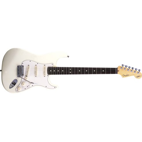 FENDER STRATOCASTER JEFF BECK OLYMPIC WHITE