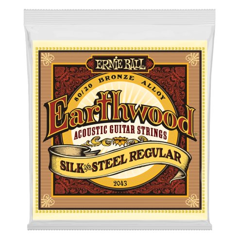ERNIE BALL 2043 80/20 BRONZE SILK AND ST