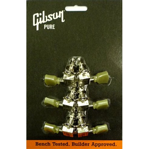 GIBSON PMMH-010 MECCANICHE VINTAGE NICKEL PEARLOID BUTTONS