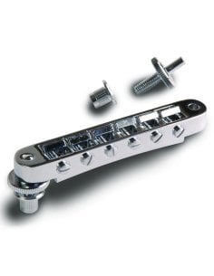 GIBSON PBBR-030 CHROME NASHVILLE TUNE-O-MATIC FULL ASSEMBLY