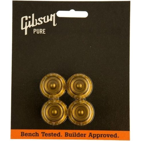 GIBSON PRHK-020 TOP HAT KNOBS GOLD 4PC