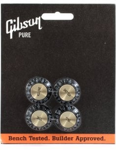 GIBSON PRMK-020 TOP HAT STYLE BLACK/GOLD