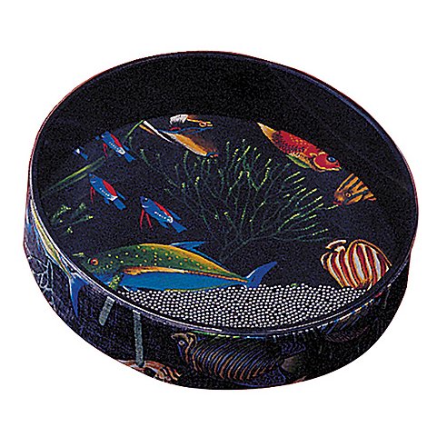 REMO ET-0212-10 OCEAN DRUM CON RAFFIGURAZIONE FONDALE MARINO