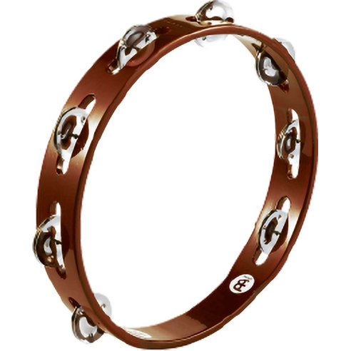 MEINL TA1AB TAMBOURINE LEGNO 1 FILA PIATTI NICKEL