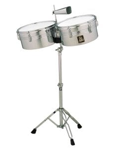 LP A256 TIMBALES ACCIAIO CROMATO 13 E 14