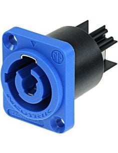 NEUTRIK NAC3MPA-1 POWERCON DA PANNELLO BLU