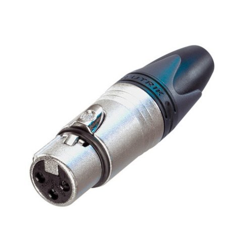 NEUTRIK NC3FXX-B XLR FEMMINA CONTATTI DORATI