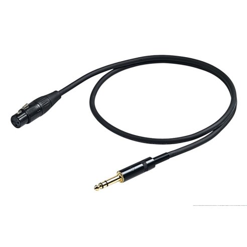 PROEL CHL210LU1 CAVO XLR FEMM JACK TRS