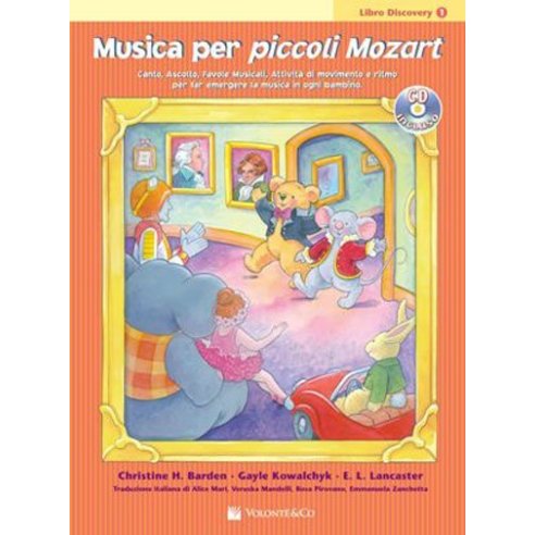 BARDEN MUSICA PER PICCOLI MOZART DISCOVERY V.1 + CD