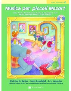 BARDEN MUSICA PER PICCOLI MOZART DISCOVERY V.2 + CD