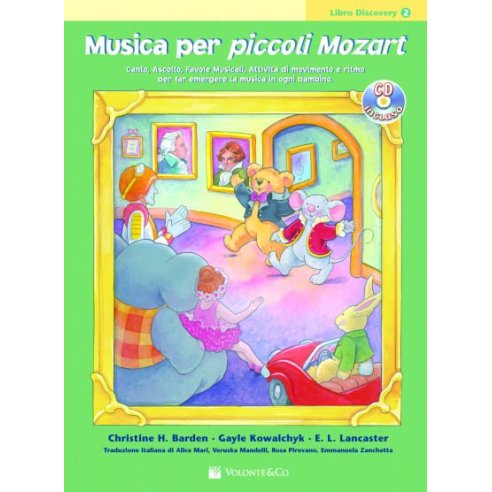 BARDEN MUSICA PER PICCOLI MOZART DISCOVERY V.2 + CD