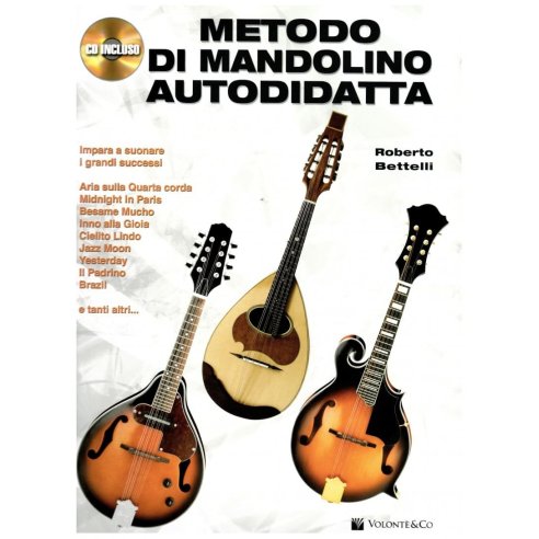 BETTELLI METODO MANDOLINO AUTODIDATTA + CD
