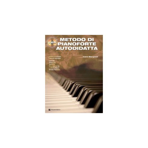 BORGAZZI METODO PIANOFORTE AUTODIDATTA + CD