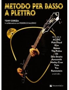 CORIZIA/SALERNO METODO PER BASSO A PLETTRO + CD