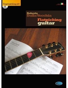 DALLA VECCHIA FLATPICKING GUITAR + CD