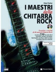 FISCHER MAESTRI CHITARRA ROCK + CD ITA