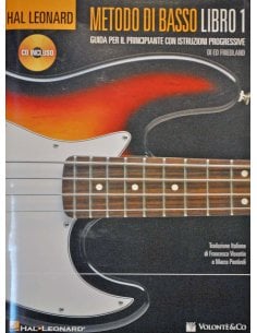 FRIEDLAND METODO PER BASSO LIBRO 1 + CD