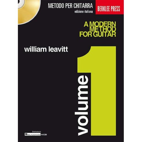 LEAVITT METODO MODERNO PER CHITARRA VOLUME 1 + CD
