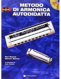 MANUS/MANUS METODO DI ARMONICA AUTODIDATTA + AUDIO ONLINE