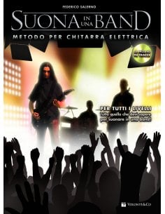 SALERNO SUONA IN UNA BAND + CD CHITARRA