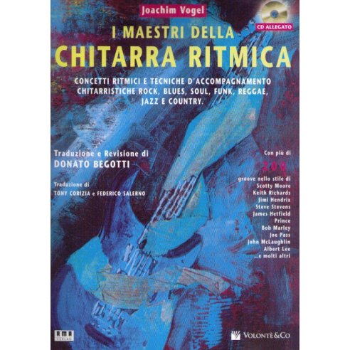 VOGEL/BEGOTTI MAESTRI CHITARRA RITMICA + CD