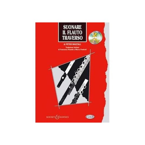 WASTALL SUONARE FLAUTO TRAVERSO + 2CD