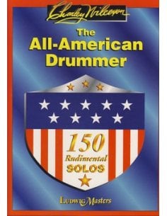 WILCOXON ALL AMERICAN DRUMMER 150 RUDIMENTAL SOLO