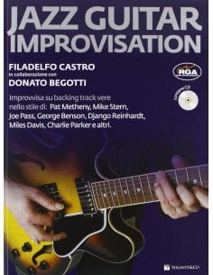 CASTRO/BEGOTTI JAZZ GUITAR IMPROVISATION + CD